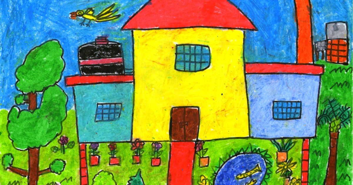 Rainbow House Remake by markthepencilguy on DeviantArt