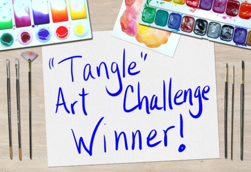 “Tangle” Art Challenge Winner! | Art Starts