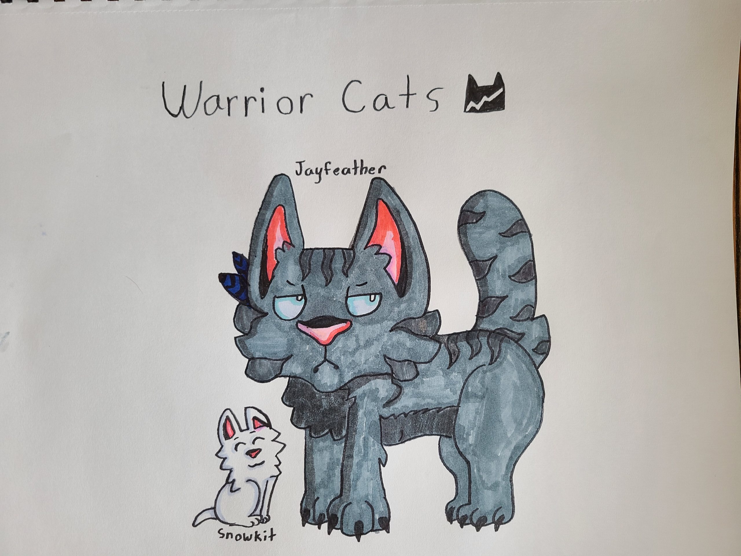 Jayfeather + stick! : r/WarriorCats