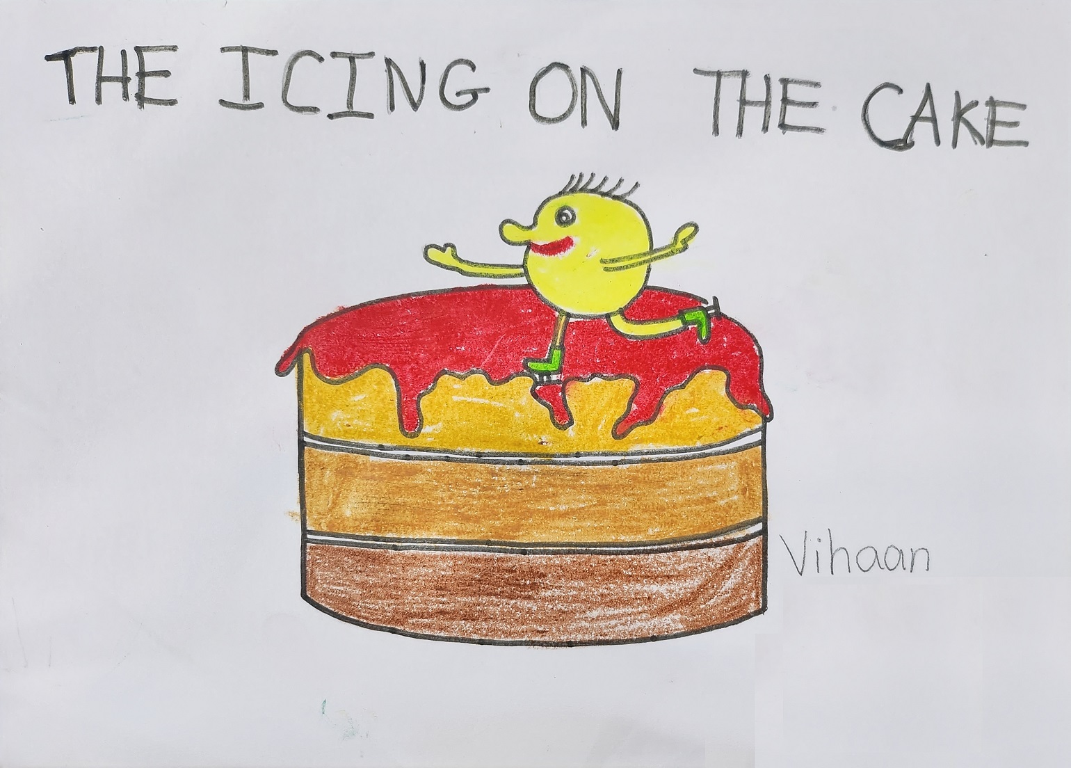 Piece Of Cake Idiom Meaning, Origin, Examples - Piece Of Cake Idiom Land -  600x414 PNG Download - PNGkit